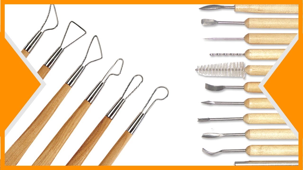 6 Outils de modelage pour argile