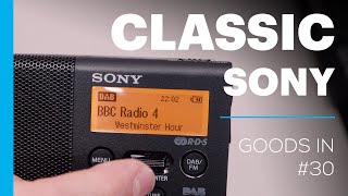 Goods In #30  Sony XDRP1DBP DAB/FM Digital Radio