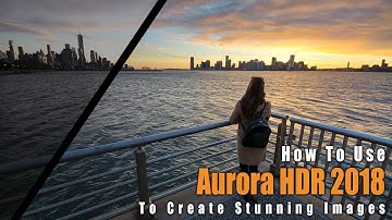 THE BEST HDR Editing Software | Aurora HDR Example: A Sunset in New York