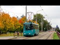 Минский трамвай. Выезд на линию, "ул. Ботаническая - ДС "Зелёный Луг" | Minsk Tram. Route 5