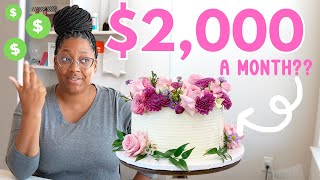 How much I charge for this cake in 2024 | Price Breakdown & Earning $2,000/Month!