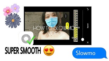 HOW TO SLOWMO VIDEO? USING VSCO TUTORIAL. //Ara M. Channel