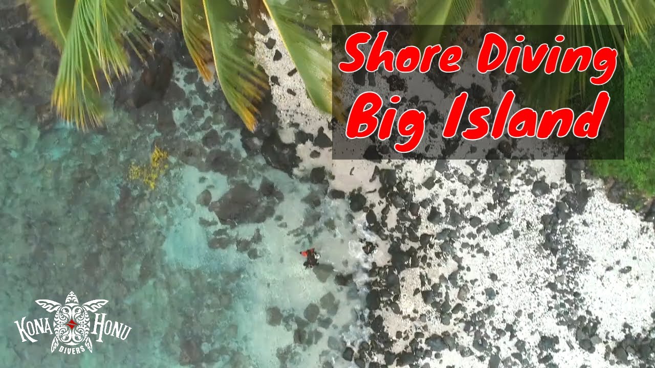 Big Island Zhore Diving Mile Marker 4 Dive Site Kona Honu Divers