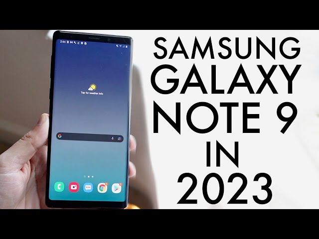 Samsung Galaxy Note 9 In 2023! (Still Worth It?) (Review)