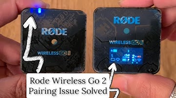 Rode Wireless Go 2 Pairing Issue #rodewirelessgo2 #ratihomebook #rode