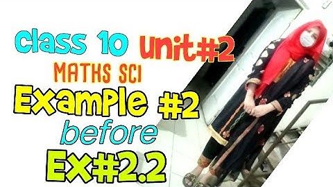 Example #2 before Ex#2.2, class10 Maths sci unit#2,cube roots of unity.pubjab board lahore