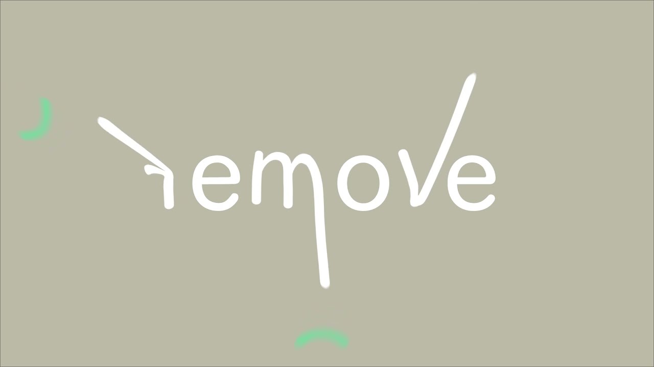 Kinetic typography "inspired by Word As Image"2020