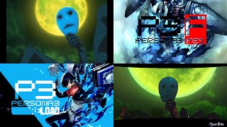Persona 3 Reload Makoto Yuki Awakening Comparison | Reload vs. Fes vs. Movie | Side by side