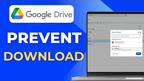 How to Prevent People Downloading, Printing or Copying Google Drive files