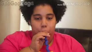 Goo Goo Mon Blue Face Balloon Pop