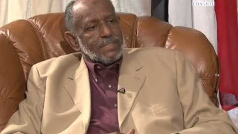 Carl Arrindell interviews Dr Sulafedeen Salih Mohamed Commissioner for Sudan DDR