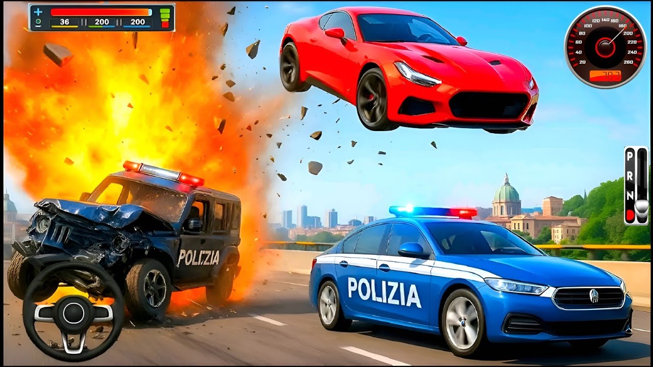 US Police Car Chase Simulator 3D - Police Wala Game - Android GamePlay ...