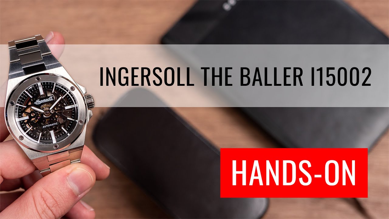 HANDS-ON: Ingersoll The Baller Automatic I15002 - YouTube