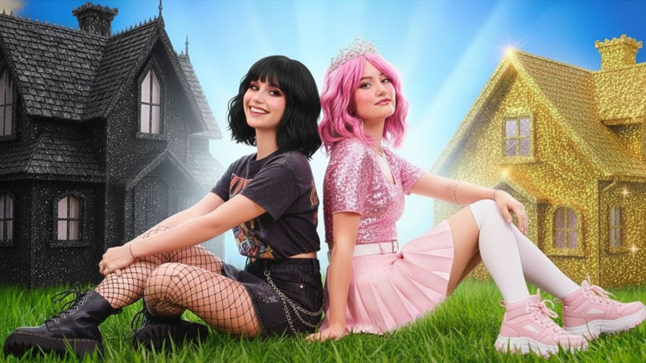 Этот мейковер стал ЖЕСТКИМ 😱🖤💖 Soft Girl vs Goth Girl!