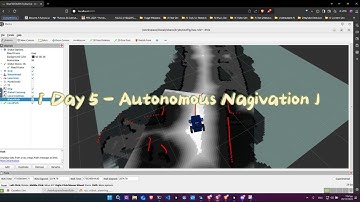 Autonomous navigation in RViz tool
