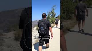 Our hike from Fira to Oia in Santorini 🇬🇷 #greece #hike #vlog #travel