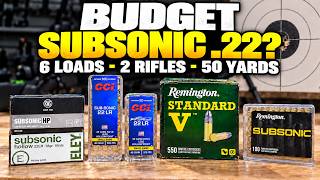 Testing " IN STOCK " Budget Subsonic HP .22 at 50 yards