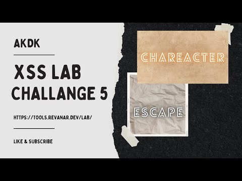 Xss Lab Challange Solution 5 || LAB