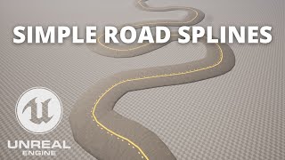 How to Make Roads with Splines in Unreal Engine 5