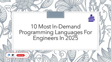 Top 10 Programming Languages to Learn in 2025