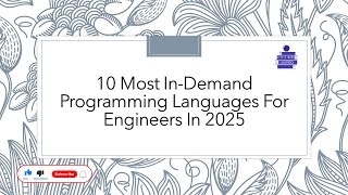 Top 10 Programming Languages to Learn in 2025