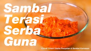 Download Lagu RAHASIA SAMBAL TERASI DICARI! Resep Sambal Serba Guna Tahan Lama \u0026 Cocok untuk Jualan. MP3