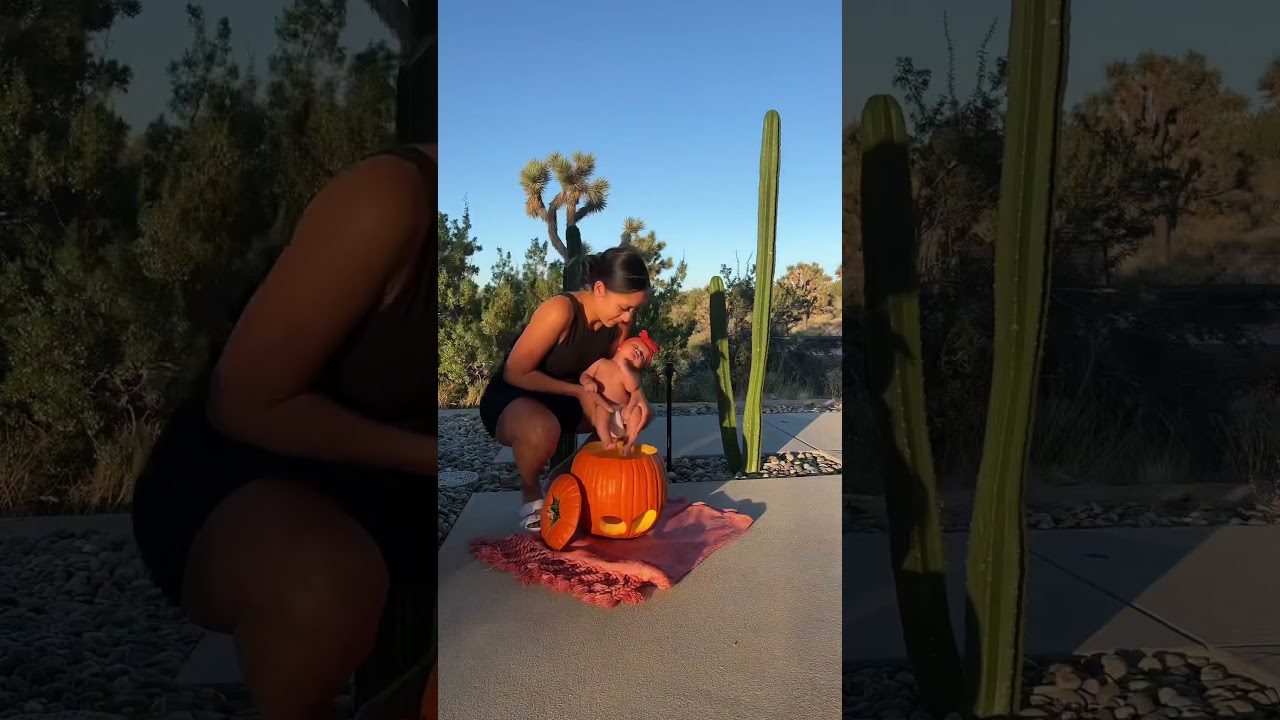 PUT THE BABY IN A PUMPKIN!!! 