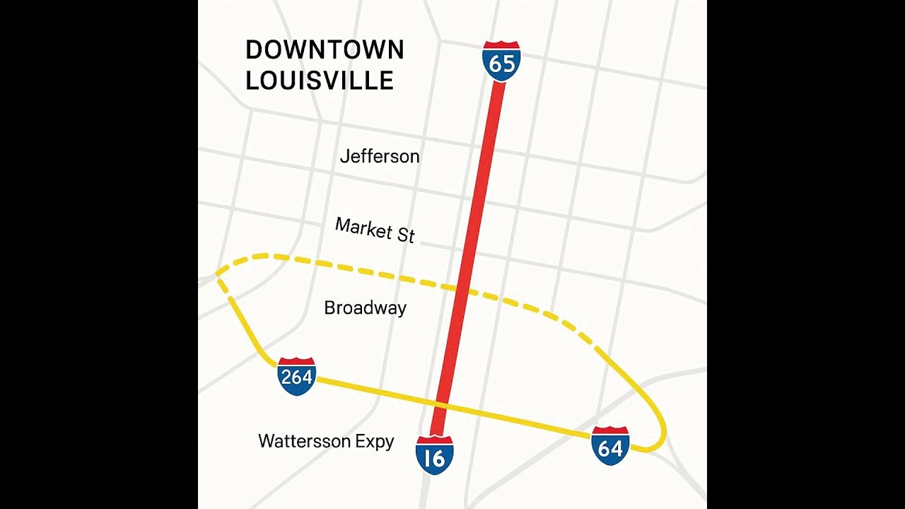 I-65 Shutdown Summer 2026 in Louisville—What You MUST Know 