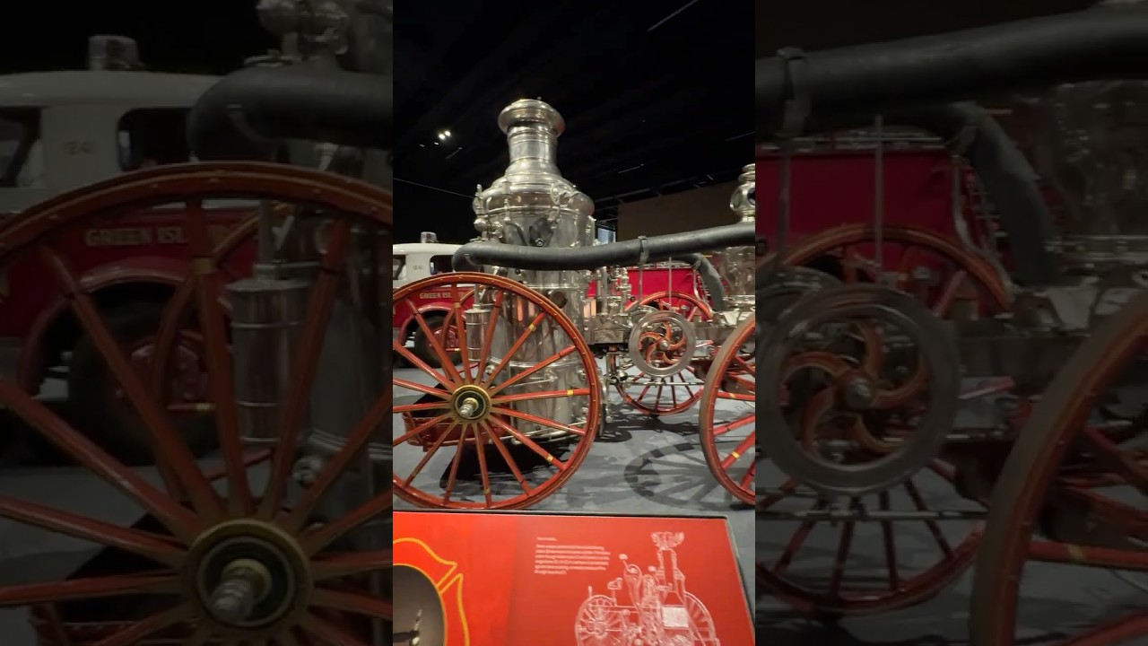 1875 Clapp & Jones MFG Co 5th Size Steam Fire Engine @ New York State Museum Albany NY 