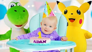 Baby Adam's 1st Birthday - Kids Birthday party!