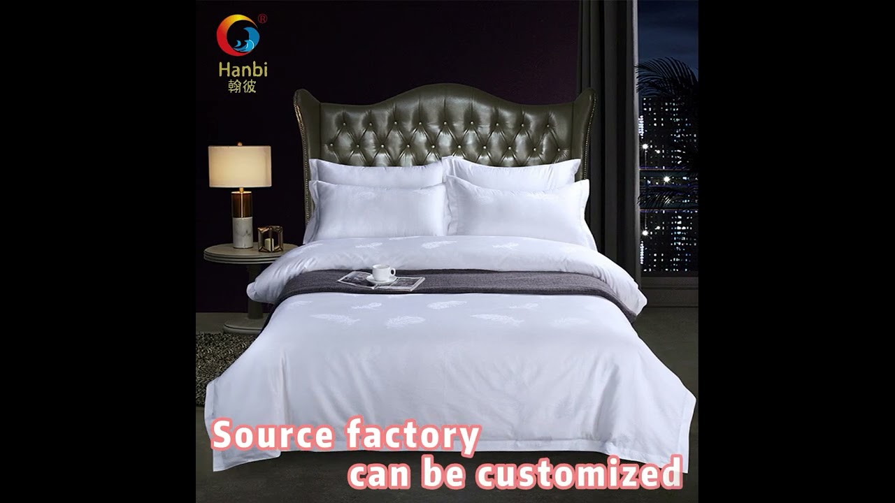 Hotel bedding sets wholesale, high quality and diversified customization