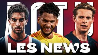 ACTU BARÇA 🔵🔴 Luis Suarez ? Mais pas le bon ❌ De Jong taille Romero 😅