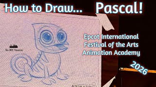 How to Draw Pascal: Epcot Festival of the Arts Animation Academy