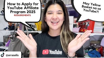 How to Apply for YouTube Affiliate Program (2025)