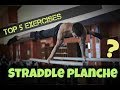 TOP 5 exercises for Straddle Planche. Viktor Kamenov.