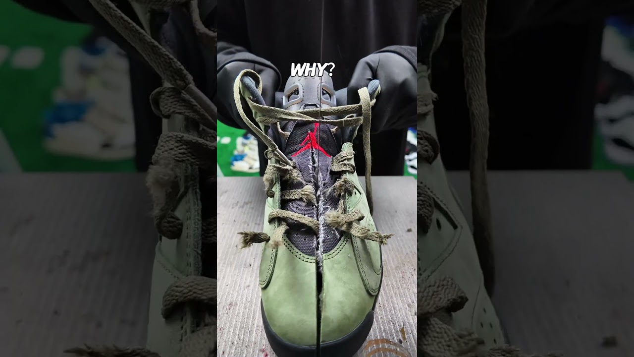 TRAVIS SCOTT X AIR JORDAN 6 RETRO 'OLIVE'