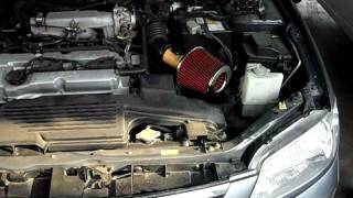 Home Made Cold Air Intake mazda 323