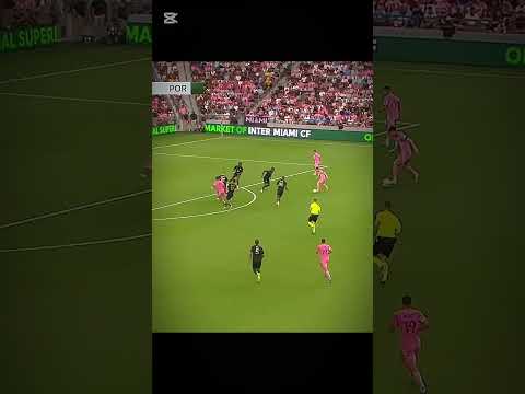 Messi goal today #shorts #messi #messigoal #intermiami #football