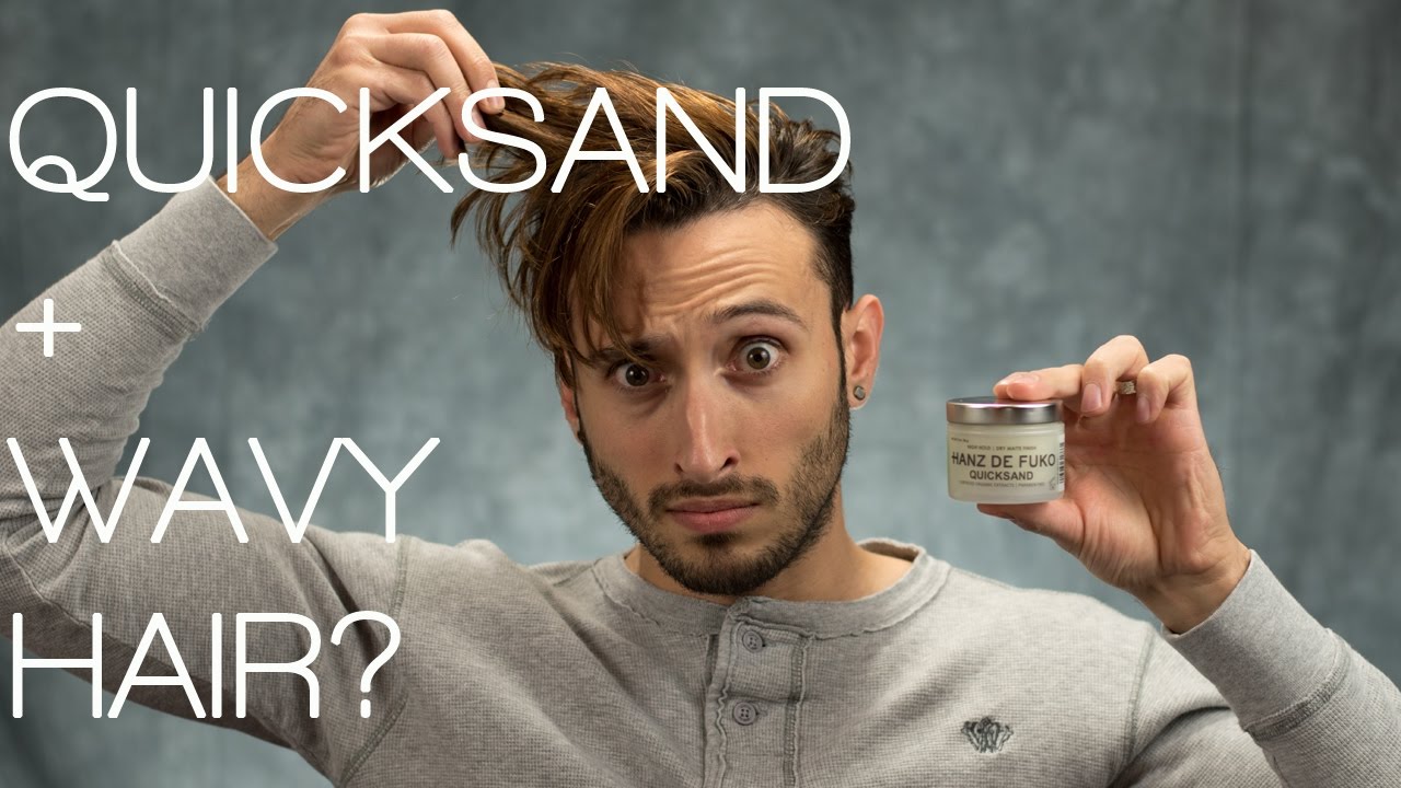 How to Use Quicksand for Wavy/Curly Hair Hanz de Fuko Tutorial YouTube