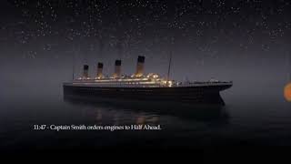 Titanic sinking simulation in Honor and glory| Titanic death of a Titan