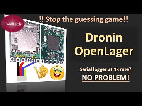 Dronin OpenLager Review AND SD Card Advice