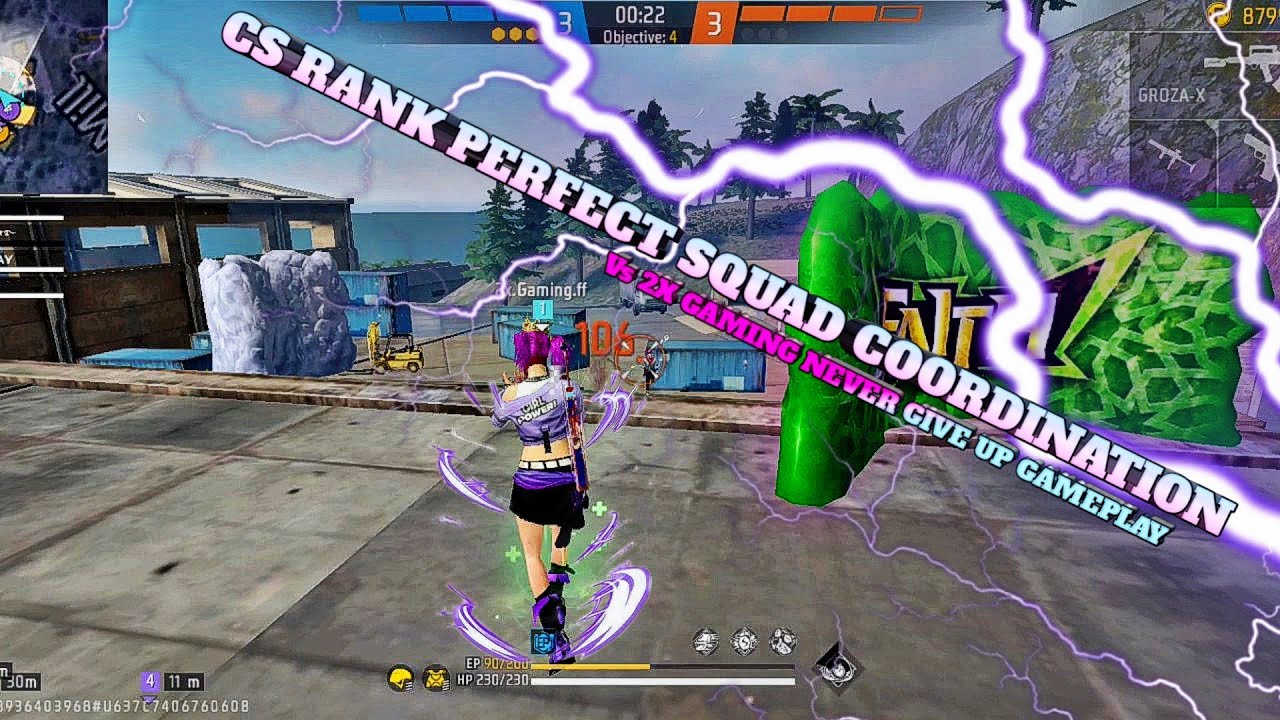 S4gamar CS Rank Perfect Squad Coordination Vs 2x Gamar 🔥 2x Gamar Never Give Up ...