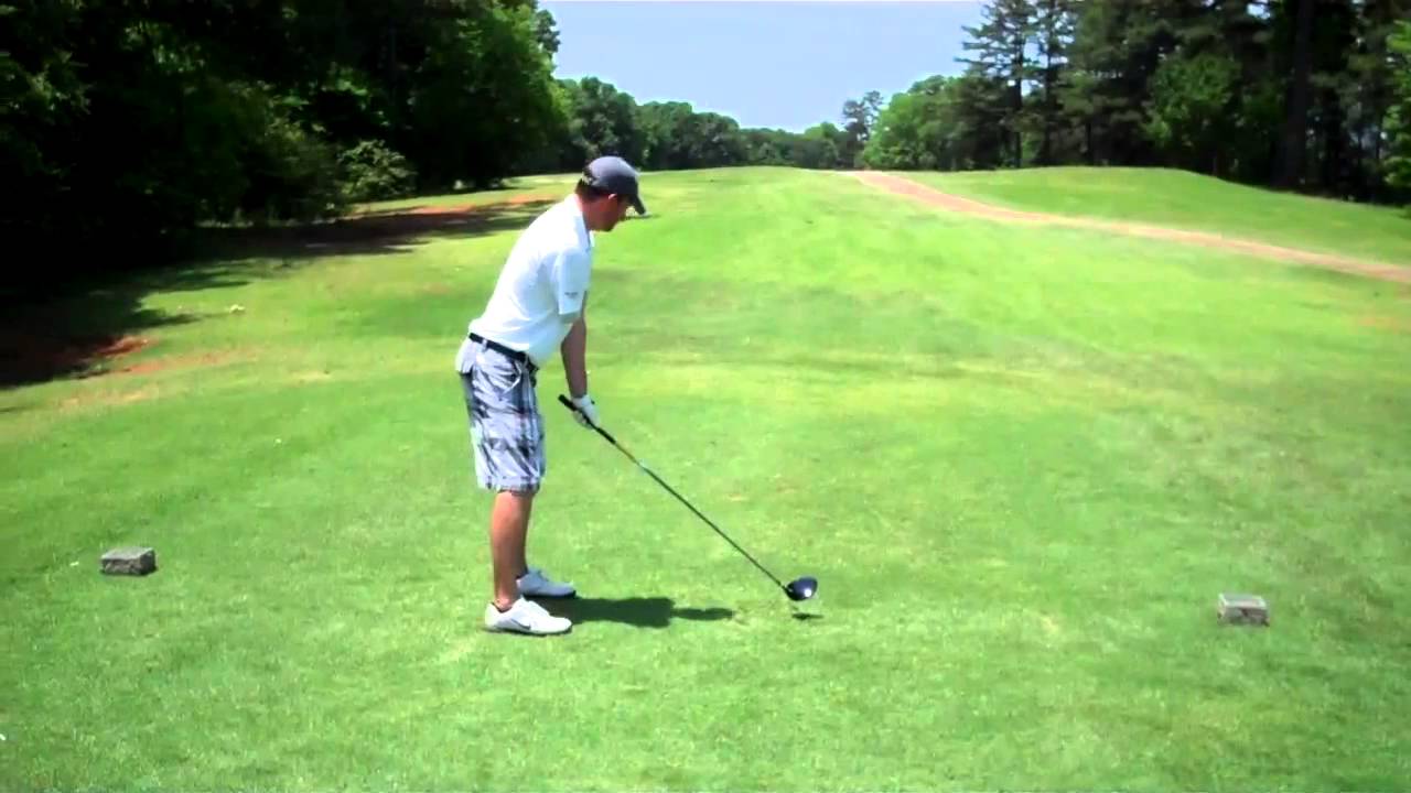 Shark Attack Golf World Record. Longest Drive by a 1 Arm Amputee.