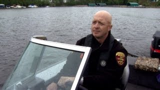 DNR Conservation Officer on Patrol