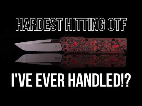 This is Absurd, in All The Right Ways!! - Chaves Knives Dissident (USA Made OTF Auto)