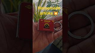 DIY amazing smoke bomb /💥 easy experiment ✂️🔥 / homemade smoke💥#viral