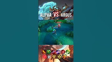 Alpha vs Argus Mlbb #1v1 #mlbb #argus #alpha #shorts
