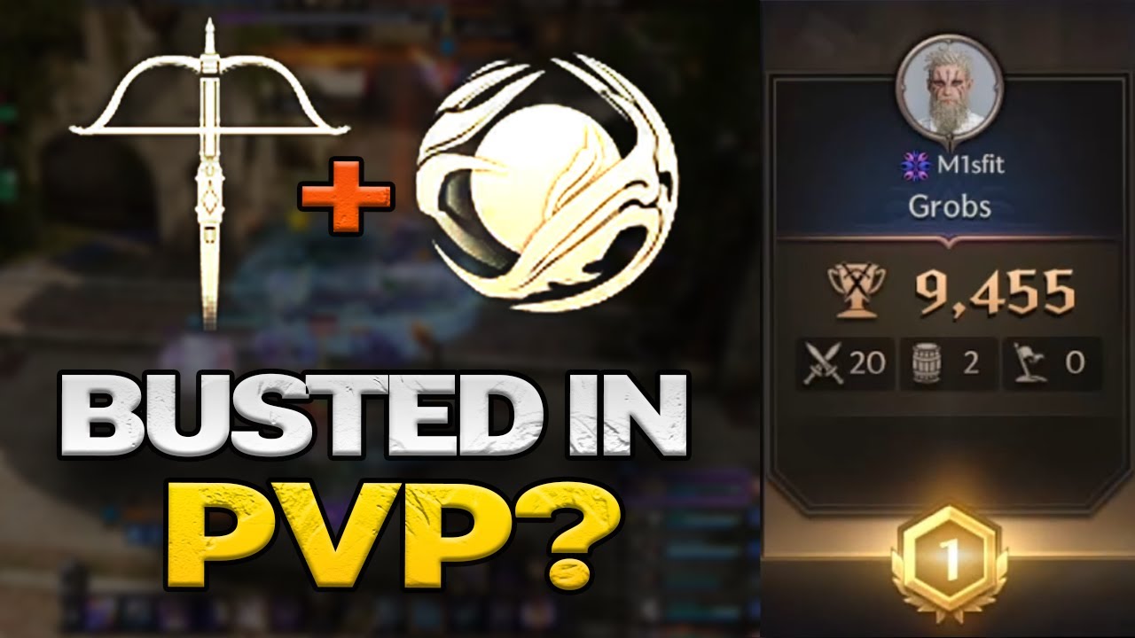 Эта сборка со сферой и арбалетом уничтожит всё в PvP! Обзоры полей сражений