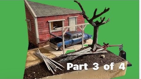 Building a 1972 Chevy Nova diorama, 1/24 scale Part 3 of 4.
