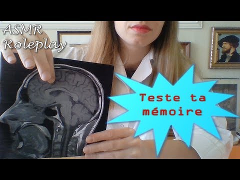 [ASMR fr] Roleplay - Neurologue, partie 2 - Viens tester ta mémoire avec le Pr. Dodo